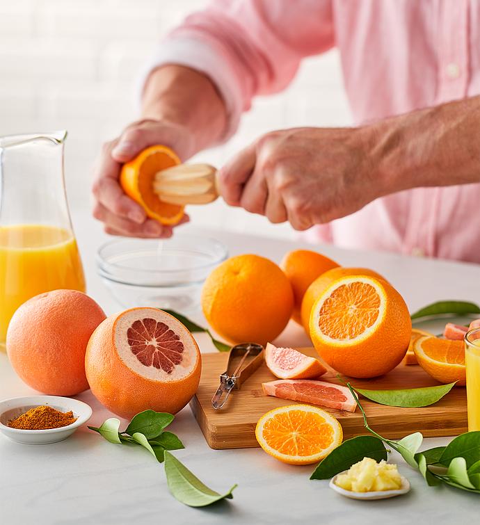 Navel Oranges and Grapefruit   One Tray